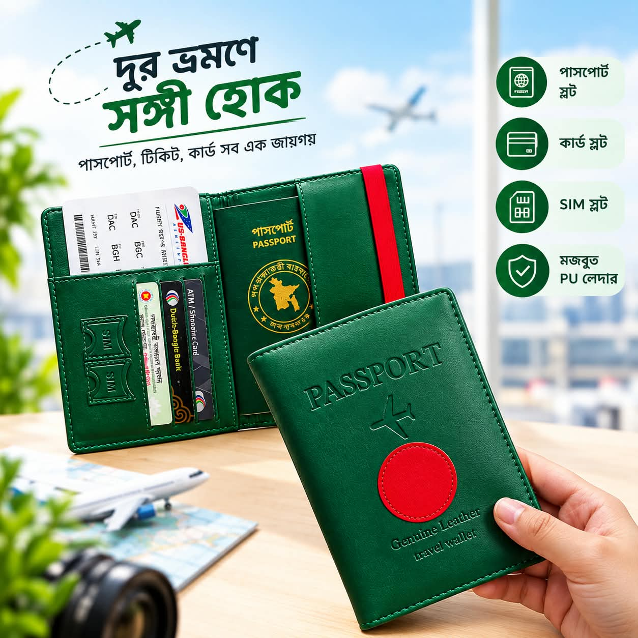 Passport Cover Wallet