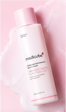 Medicube PDRN Pink Niacinamide Milky Toner 150ml